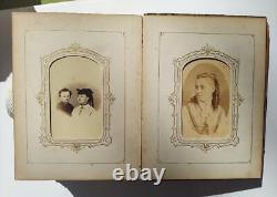 Civil War Photo Album MARSHALL & PETERSON Family Auburn, New York