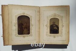 Civil War Photo Album MARSHALL & PETERSON Family Auburn, New York