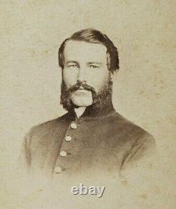 Civil War Soldier 2nd NY Heavy Artillery Sykes Donaldson ID'd CDV Photo