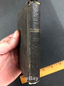 Civil War Soldier Bible, 64th Regiment NY Infantry ID'D Clark Battle Gettysburg