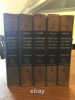 Civil War The Photographic History Of The Civil War 1957 In 10 Volumes in 5 Bks