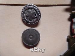 Civil War Tin Type Photo, Medal, Bottons, Samuel Tompkins, 11th N. Y. Cavalry