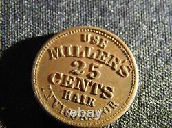 Civil War Token 630AY-1a New York NY Use Millers R2 Scarce Nice Token