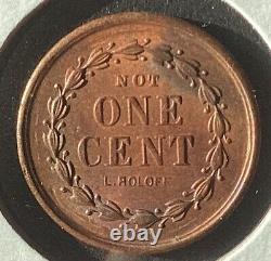 Civil War Token, New York NY630C-6A, Carsten Bahr Liquor Dealer, Nice Toning, R2