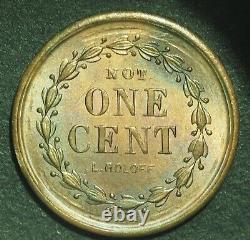 Civil War Token, New York NY630C-6A, Carsten Bahr Liquor Dealer, Nice Toning, R2