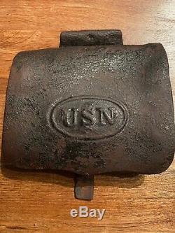 Civil War U. S. Naval Yard Pistol Cartridge Box New York