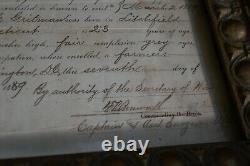 Civil War US Union Army Discharge 1st New York NY Mounted Rifles Cpl. Gritman