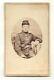 Civil War Union Army Soldier, Uniform, Kepi, Poughkeepsie, N. Y. Cdv Photo #2