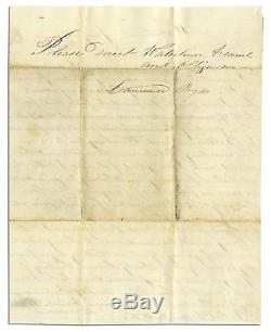 Civil War Union Soldier Autograph Letters Signed 63rd New York Infantry NY Ship