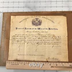 Civil War Union Soldier Enlistment Records 1891 State of New York April 23 1861