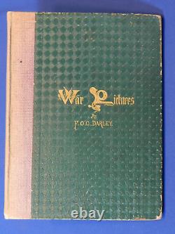 (Civil War) WAR PICTURES BY F. O. C. DARLEY, NY, Gregory, 1864 1st Ed. In Pub. Cl