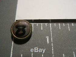 Civil WarIndependence Guard of New YorkUniform Cuff Brass Button-Scoville-Rare