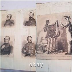 Civil war era scrapbook 1861 Jul. 30-Aug 9th/53 pages/plates/ 68th NY regiment