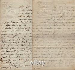 Co. H. 43rd New York Regiment / 6 Civil War Letters written and related 1874