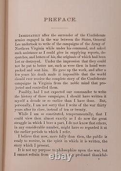 Confederate Longstreet, FROM MANASSAS TO APPOMATTOX 1st ed. Gorgeous