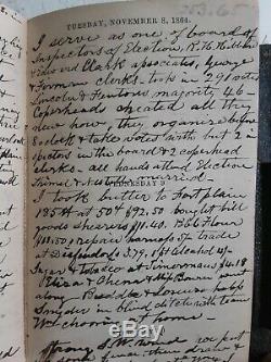 Copperheads cheated Abraham Lincoln re-election CIVIL WAR ERA DIARY 1864 N. Y