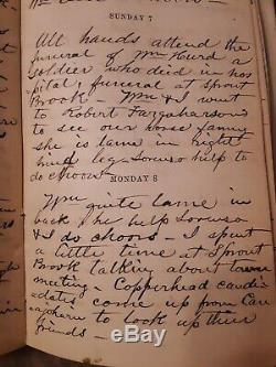 Copperheads cheated Abraham Lincoln re-election CIVIL WAR ERA DIARY 1864 N. Y