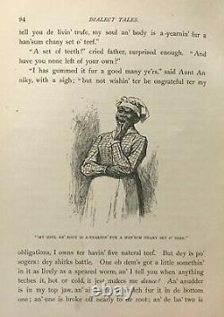 DIALECT TALES Southern Black Americana MISSISSIPPI PLANTATION Civil War Slavery