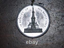 Dedication Badge New York State Monument Gettysburg 1893