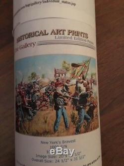 Don Troiana Civil War Print New York's Bravest