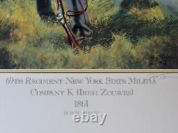 Don Troiani 69th Reg. New York State Militia Civil War Print MINT