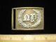 Early Civil War New York Militia Officers State Plate Buckle