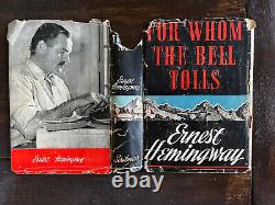 Ernest Hemingway 1st Edition For Whom the Bell Tolls with Dust Jacket 1940