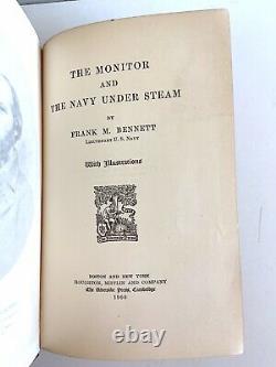F. M. Bennett THE MONITOR AND THE NAVY UNDER STEAM Civil War Ironclad Ships 1/1