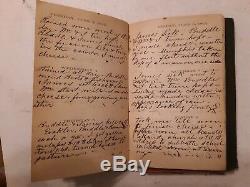 Federal army under Grant attacked by rebels CIVIL WAR ERA DIARY 1862 N. Y