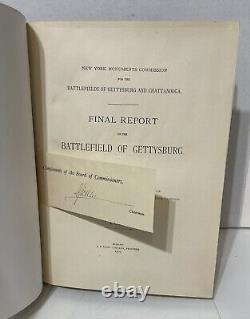 Final report on the battlefield of Gettysburg-New York Monuments Commission 1900