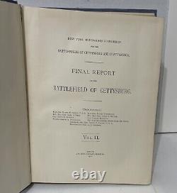 Final report on the battlefield of Gettysburg-New York Monuments Commission 1900