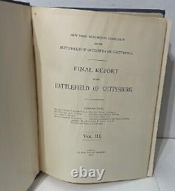 Final report on the battlefield of Gettysburg-New York Monuments Commission 1900