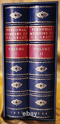 Fine Bindings PERSONAL MEMOIRS OF U. S. GRANT 1st/1st Absolutely Gorgeous