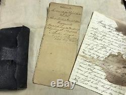 Fine Kingston New York Lambert Dubois CIVIL War Archive With Diary Flag Photos +