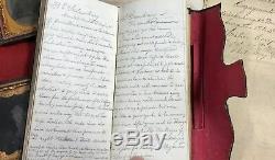 Fine Kingston New York Lambert Dubois CIVIL War Archive With Diary Flag Photos +