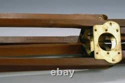 Folmer & Schwing Wood Tripod U. S. Engr Dept Eastman Kodak Co Rochester N. Y 1914