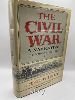 Foote, Shelby THE CIVIL WAR First Edition Signed