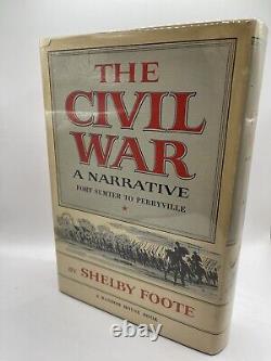 Foote, Shelby THE CIVIL WAR First Edition Signed