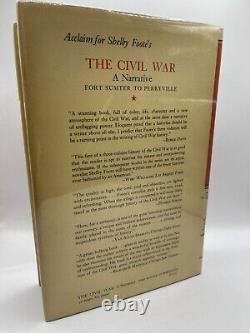 Foote, Shelby THE CIVIL WAR First Edition Signed