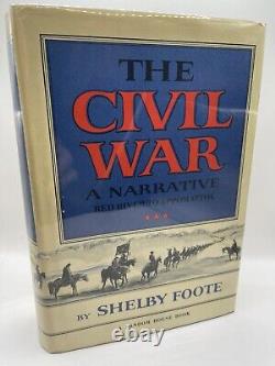 Foote, Shelby THE CIVIL WAR First Edition Signed