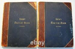 Forbes's ARMY SKETCH BOOK 1890 Civil War Illustrated in Two Volumes Illustrated