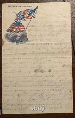 Four Letters Two Documents 43rd Infantry New York Civil War William Seabolt