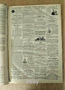 Frank Leslie's Illustrated Newspaper Bound Volume Weekly May 18 Nov 16 1861