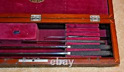 G. Tiemann & Co Surgical Field Amputation Set Civil War 67 Chatham St NY in Box