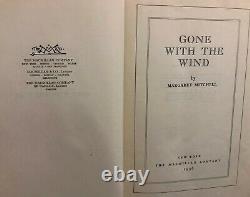 GONE WITH THE WIND- Margaret Mitchell, FIRST EDITION 1936 October Printing