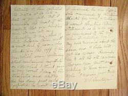 Gettysburg CIVIL War 140th New York Zouave Letter