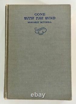 Gone With The Wind-1st Ed-margaret Mitchell- Dj/w Ephemera