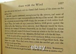 Gone With The Wind DEC 1936 Printing 1st Edition Margaret Mitchell READ