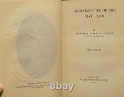 Gordon, General John B. Reminiscences of the Civil War. First Edition