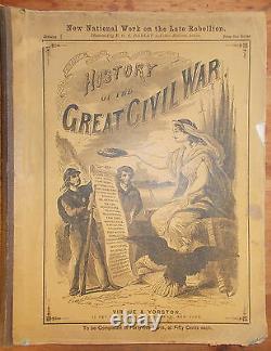 HISTORY OF THE GREAT CIVIL WAR Tomes Smith 21 DIVISIONS with BINDING INSTRUCTIONS